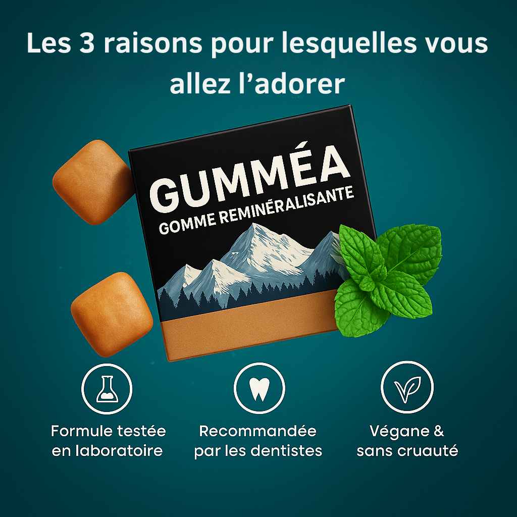 Gummea – La gomme qui soigne votre sourire